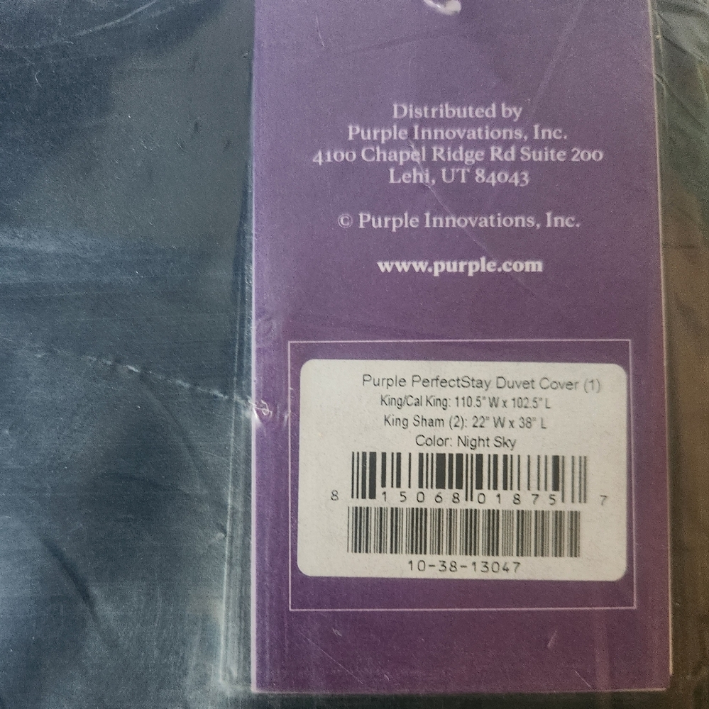 NEW Purple PerfectStay Duvet Cover Sets (Desert Rose & Night Sky) - 2 Sets KING - Picture 12 of 12
